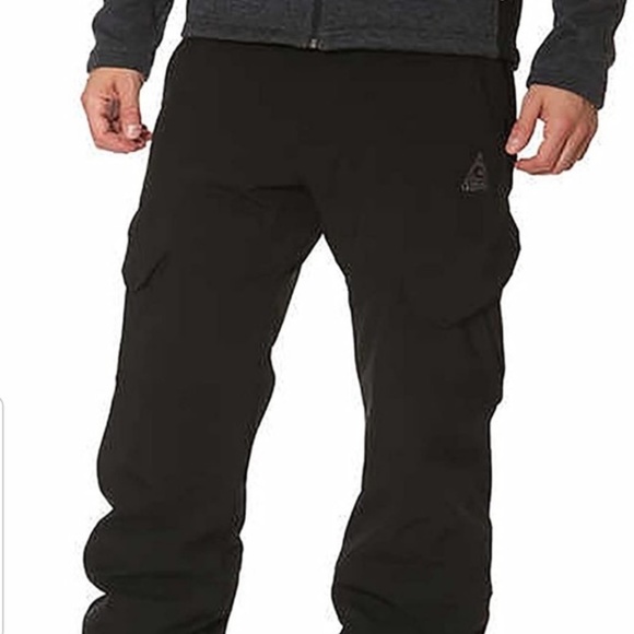 gerry men's stretch snow pants size chart